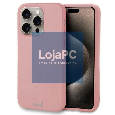 COOL Case for iPhone 15 Pro Max Eco Biodegradable Pink