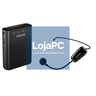 Coluna Amplificador Fonestar ALTA-VOZ-W30 MIC-UHF/ 30W/ 1.0