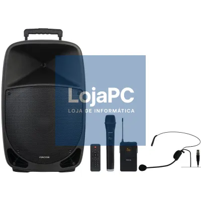 Coluna Portable com Bluetooth Fonestar Malibu-315/ 250W
