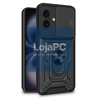 COOL Case for iPhone 16 Hard Ring Black