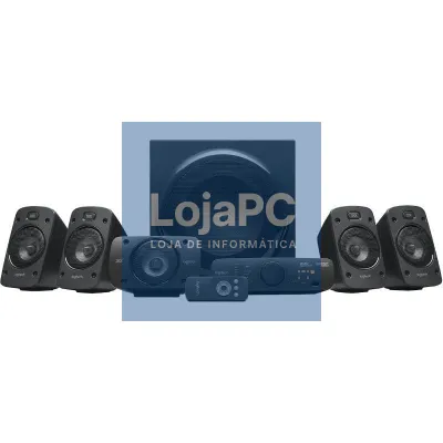 Colunas Logitech Z906/ 1000W/ 5.1