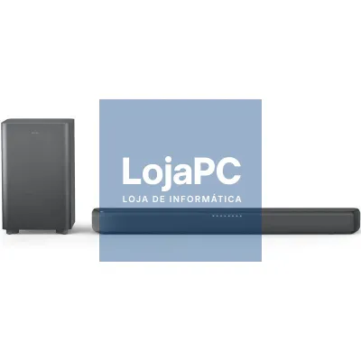 Barra de Som com Bluetooth Philips TAB5309/10/ 240W/ 2.1/ Preta