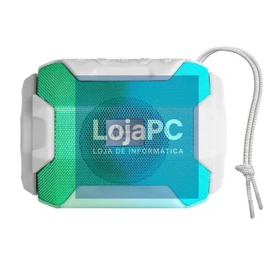 Coluna com Bluetooth Mars Gaming MSBAXW/ 10W/ 1.0/ Branco