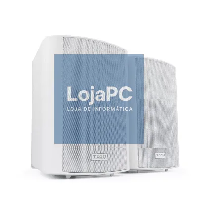Colunas Autoamplificados TooQ TQOWS-01W/ 60W/ 2.0/ Brancos