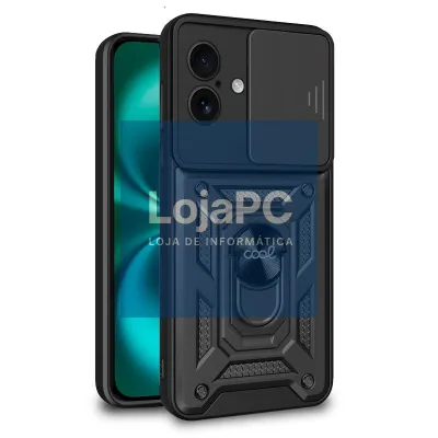 COOL Case for iPhone 16 Plus Hard Ring Black