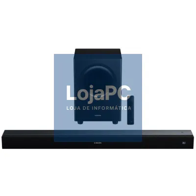 Barra de Som com Bluetooth Xiaomi Soundbar Pro 2.1ch/ 300W/ 2.1/ Preta