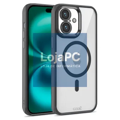 COOL Case for iPhone 16 Plus Magnetic Black Edge