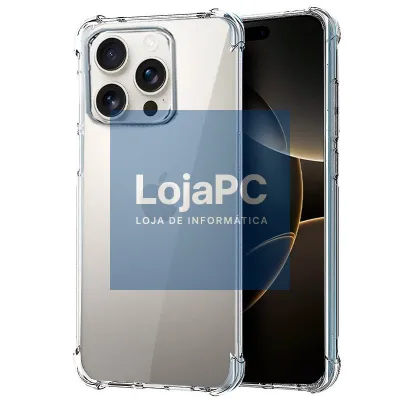 COOL Case for iPhone 16 Pro AntiShock Transparent