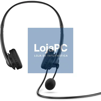 Auscultadores HP G2/ com Microfone/ USB/ Pretos