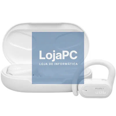 Auscultadores Bluetooth JBL Soundgear Sense com estojo de carga/ Autonomia 8h/ Brancos