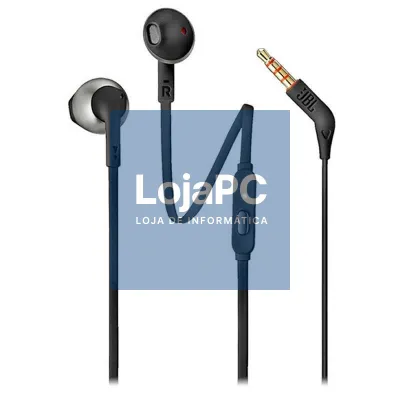 Auscultadores Intrauditivos JBL Tune 205/ com Microfone/ Jack 3.5/ Pretos