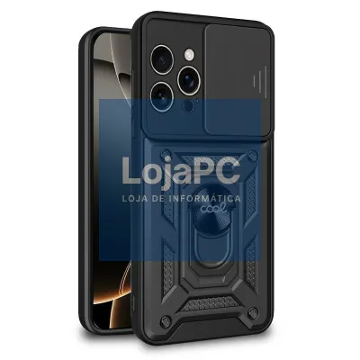 COOL Case for iPhone 16 Pro Hard Ring Black