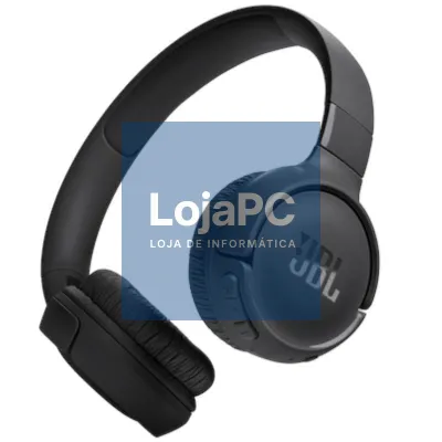 Auscultadores Sem Fios JBL Tune 520BT/ com Microfone/ Bluetooth/ Pretos