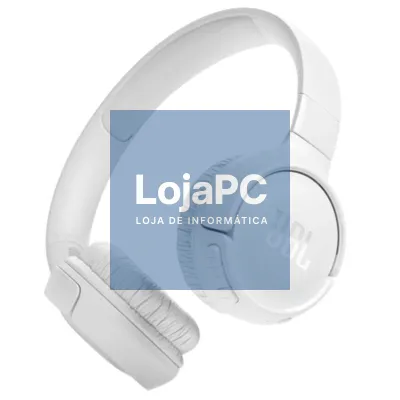 Auscultadores Sem Fios JBL Tune 520BT/ com Microfone/ Bluetooth/ Brancos