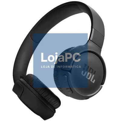 Auscultadores Sem Fios JBL Tune 525BT/ com Microfone/ Bluetooth/ Preto