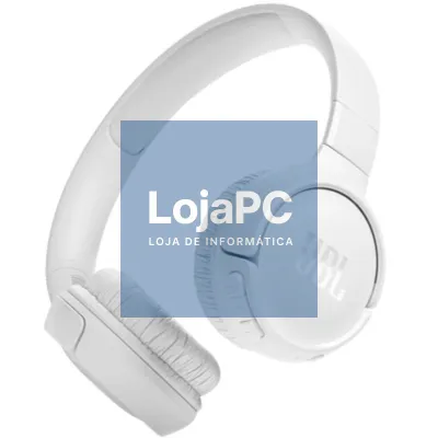 Auscultadores Sem Fios JBL Tune 525BT/ com Microfone/ Bluetooth/ Branco