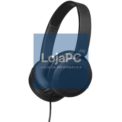 Auscultadores JVC HA-S31M/ com Microfone/ Jack 3.5/ Pretos