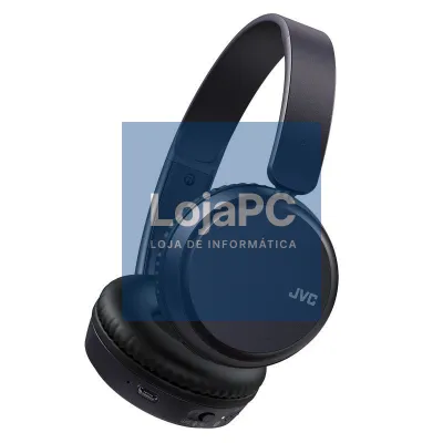 Auscultadores Sem Fios JVC HA-S36W/ com Microfone/ Bluetooth/ Azuis