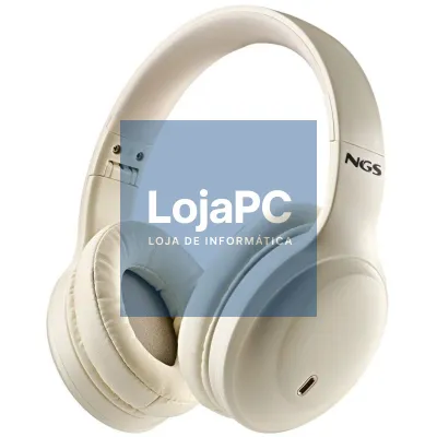Auscultadores Sem Fios NGS Artica Glacier/ com Microfone/ Bluetooth/ Beiges