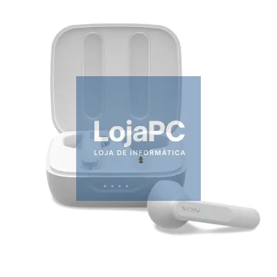 Auscultadores Bluetooth NGS Ártica Move com estojo de carga/ Autonomia 7h/ Brancos