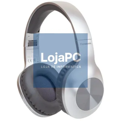 Auscultadores Sem Fios Panasonic RB-HX220B/ com Microfone/ Bluetooth/ Plateados
