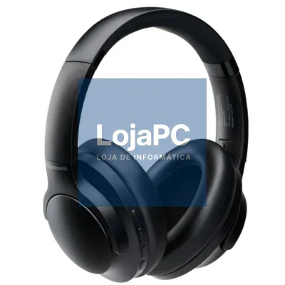 Auscultadores Sem Fios Panasonic RB-HX330B/ com Microfone/ Bluetooth/ Pretos