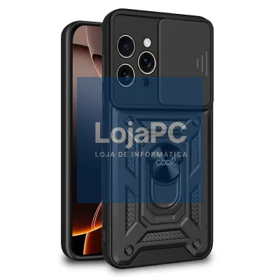 COOL Case for iPhone 16 Pro Max Hard Ring Black