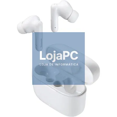 Auscultadores Bluetooth Panasonic RZ-B110W com estojo de carga/ Autonomia 6h/ Brancos