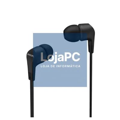 Auscultadores Intrauditivos Philips TAE1105/ Jack 3.5/ Pretos