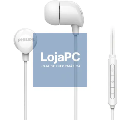 Auscultadores Intrauditivos Philips TAE2146WT/ com Microfone/ USB Tipo-C/ Brancos