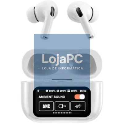 Auscultadores Bluetooth Qubo TWS-400WT com estojo de carga/ Autonomia 4h/ Brancos