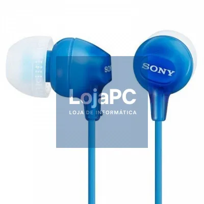 Auscultadores Intrauditivo SONY MDREX15LPI/ Jack 3.5/ Azuis