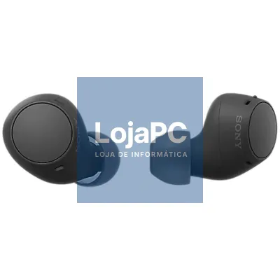 Auscultadores Bluetooth Sony WF-C510 com estojo de carga/ Autonomia 5h/ Pretos