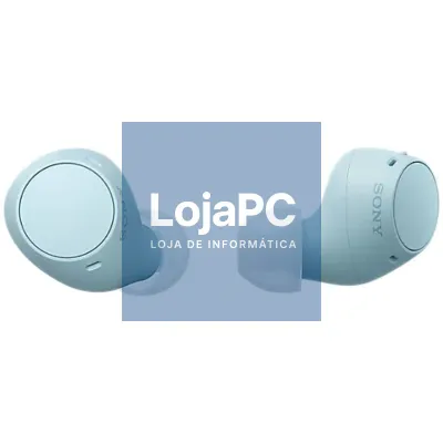 Auscultadores Bluetooth Sony WF-C510 com estojo de carga/ Autonomia 5h/ Azuis