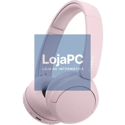 Auscultadores Sem Fios Sony WH-CH520/ com Microfone/ Bluetooth/ Rosas