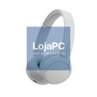 Auscultadores Sem Fios Sony WH-CH520/ com Microfone/ Bluetooth/ Brancos