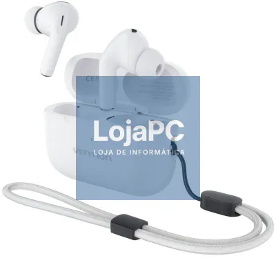 Auscultadores Bluetooth Vention Echo Lite E11 Pro com estojo de carga/ Brancos