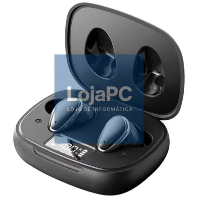 Auscultadores Bluetooth Vention Tiny T13 NBNB0 com estojo de carga/ Autonomia 6h/ Pretos