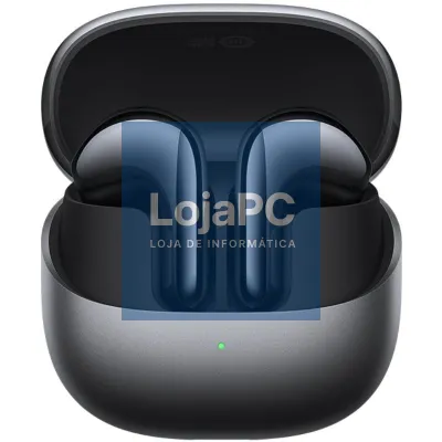 Auscultadores Bluetooth Xiaomi Buds 5 com estojo de carga/ Pretos