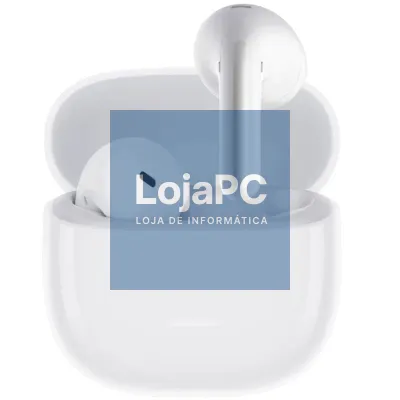 Auscultadores Bluetooth Xiaomi Redmi Buds 8 Active com estojo de carga/ Autonomia 7h/ Branco