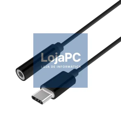 Conversor USB Tipo-C Aisens A109-0385/ USB Tipo-C Macho - Jack 3.5 Fêmea