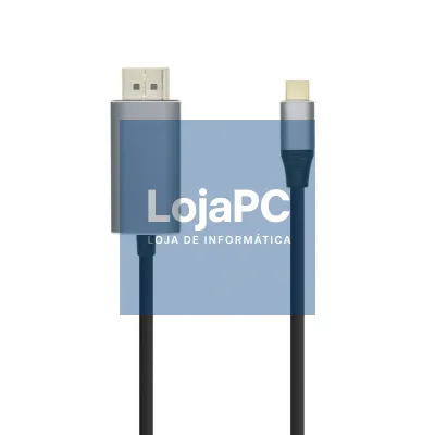 Cabo DisplayPort Aisens A109-0395/ USB Tipo-C Macho - DisplayPort Macho/ até 27W/ 1250Mbps/ 1.8m/ Preto