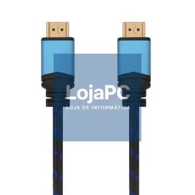 Cabo HDMI 2.0 4K Aisens A120-0357/ HDMI Macho - HDMI Macho/ 2m/ Preto/ Azul
