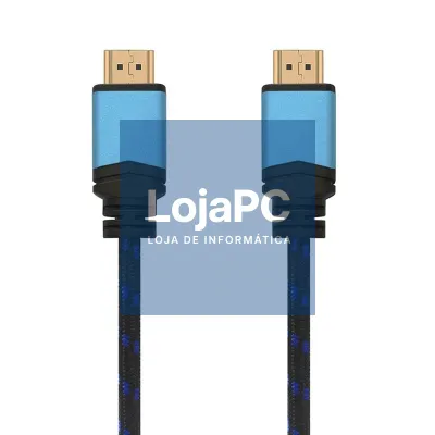 Cabo HDMI 2.0 4K Aisens A120-0359/ HDMI Macho - HDMI Macho/ 5m/ Preto y Azul