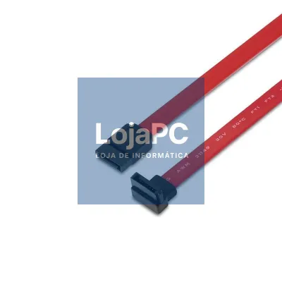 Cabo SATA Aisens A130-0155/ SATA Fêmea - SATA Fêmea/ até 0.1W/ 768Mbps/ 50cm/ Vermelho