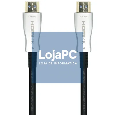 Cabo HDMI 2.0 AOC 4K Aisens A148-0380/ HDMI Macho - HDMI Macho/ 50m/ Preto