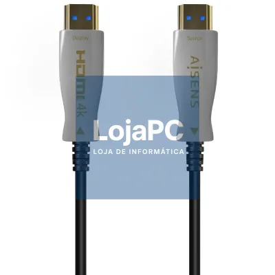 Cabo HDMI 2.0 AOC 4K Aisens A148-0698/ HDMI Macho - HDMI Macho/ 100m/ Preto