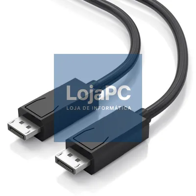Cabo DisplayPort 1.4 CCS 8K Aisens A149-1021/ DisplayPort Macho - DisplayPort Macho/ 4m/ Preto