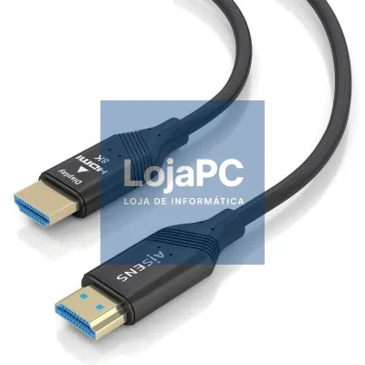 Cabo HDMI 2.1 AOC 8K Aisens A153-0934/ HDMI Macho - HDMI Macho/ 15m/ Preto
