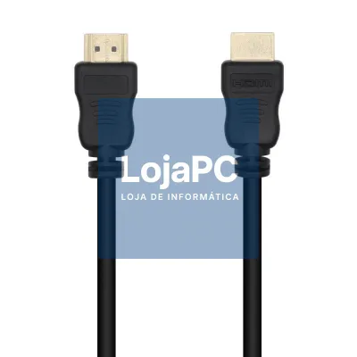 Cabo HDMI 1.4 14+1 CCS Aisens A119-0528/ HDMI Macho - HDMI Macho/ 1m/ Preto